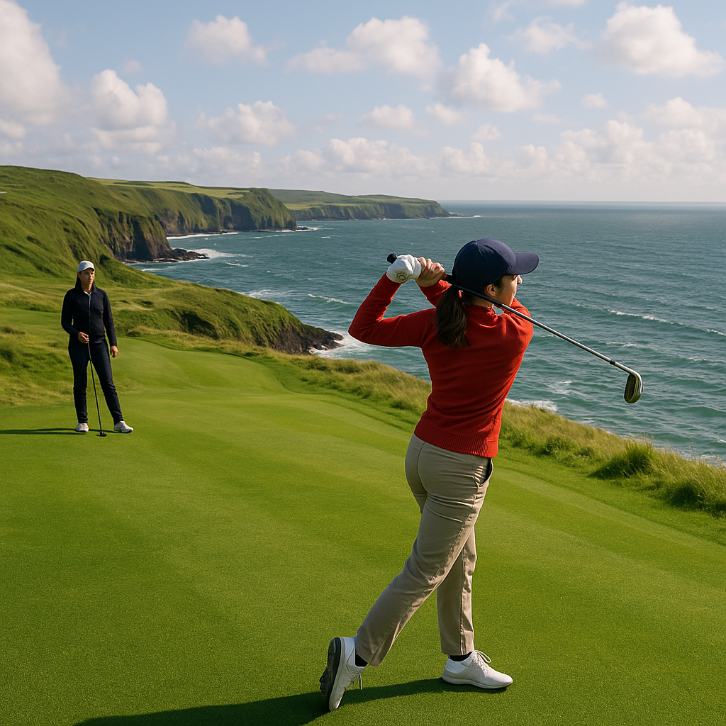 Women golfers in Ireland